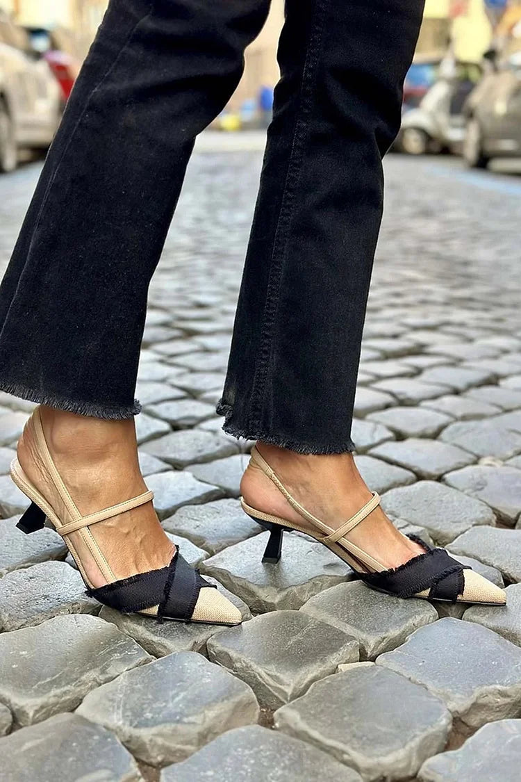 Sanne™ | Open Ballet Flat for Transitional Wear