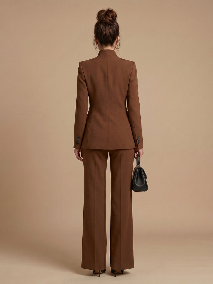 Delta | High Neck Tailored Jacket