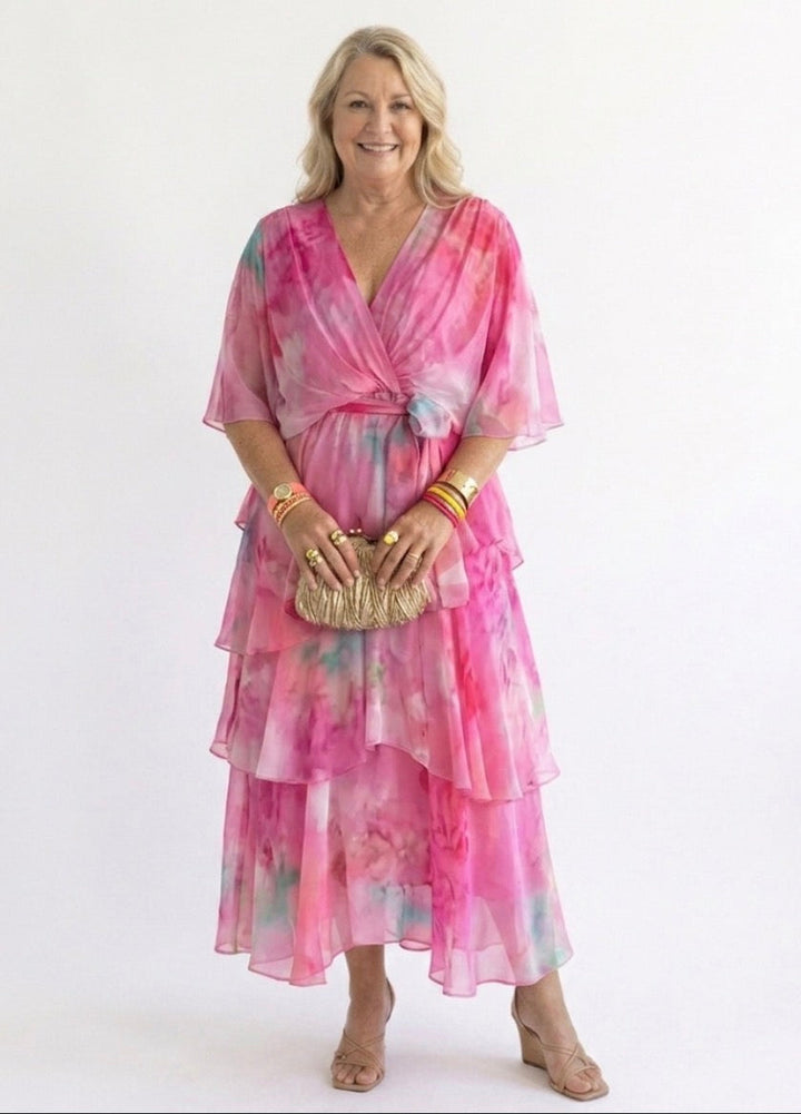 Stella & Grace™ | Layered Floral Sun Dress