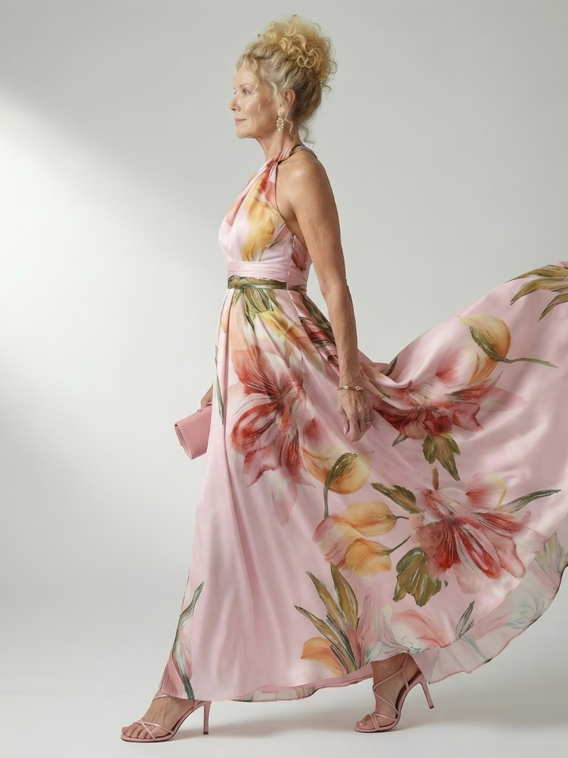 Amiel | Lightweight Floral Maxi Dress