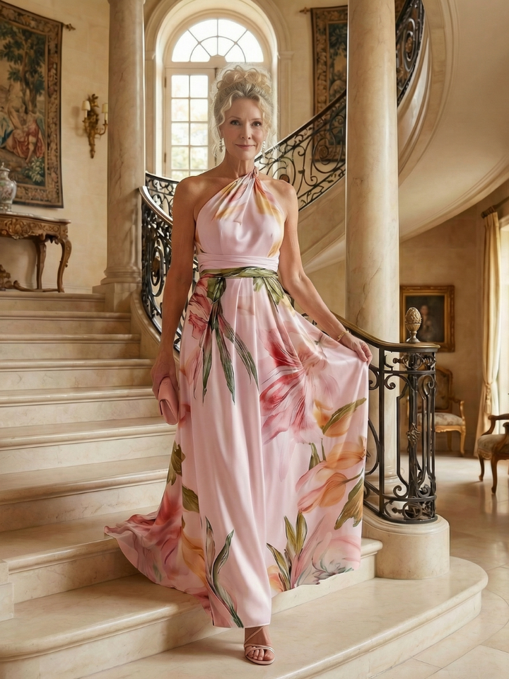 Amiel | Lightweight Floral Maxi Dress