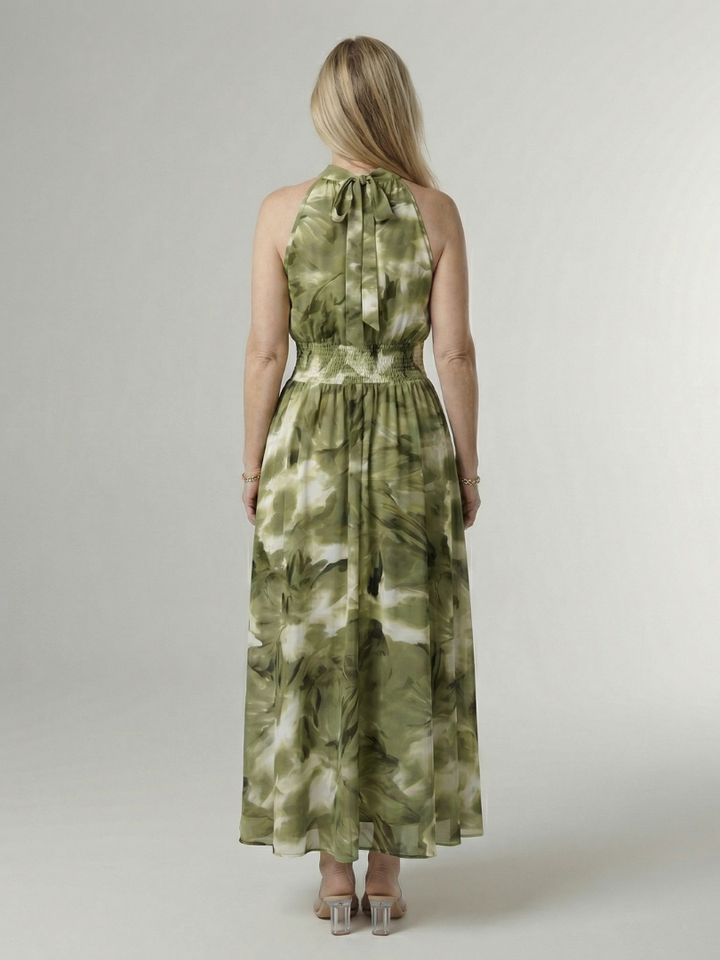 Sylin | Halterneck Midi Dress
