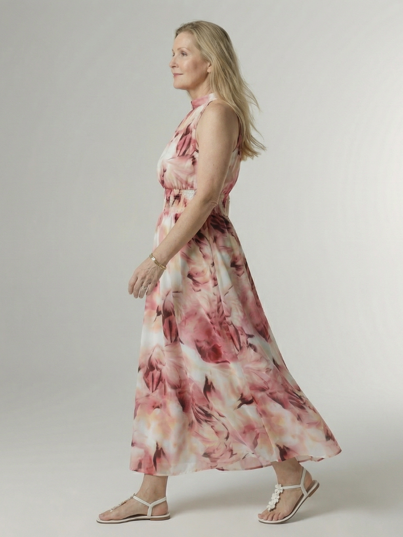 Sylin | Halterneck Midi Dress