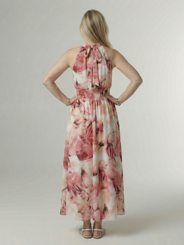 Sylin | Halterneck Midi Dress