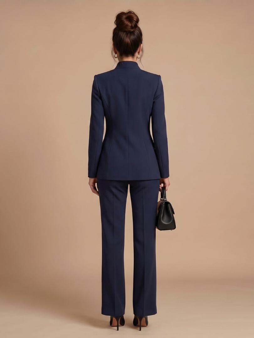Delta | High Neck Tailored Jacket