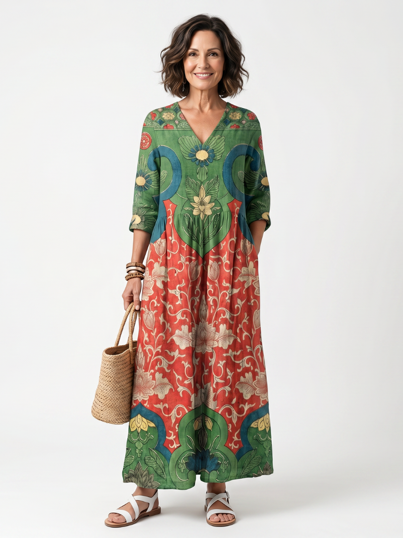 Indie midi dress