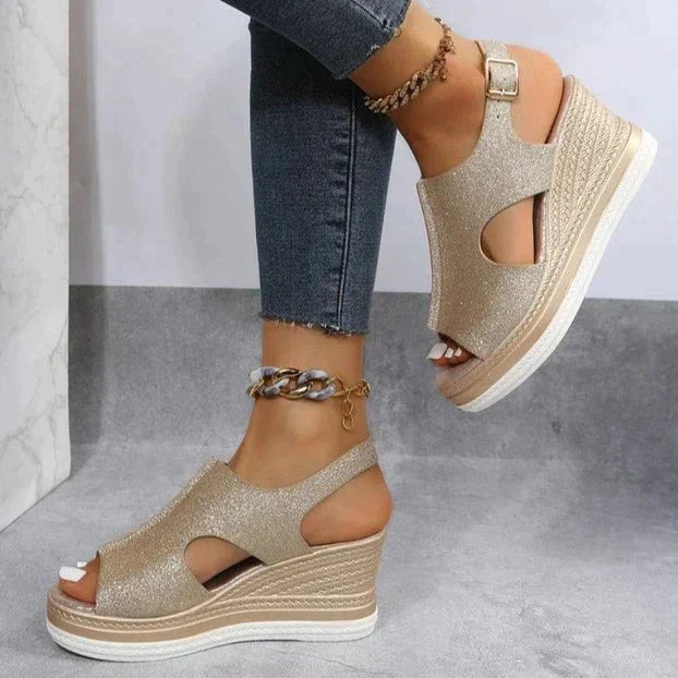 Maeve - Relaxed Wedge Sandals
