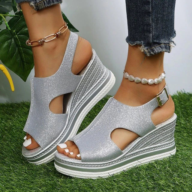 Maeve - Relaxed Wedge Sandals