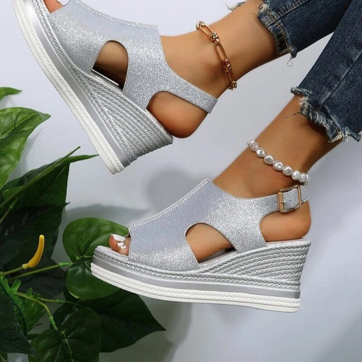 Maeve - Relaxed Wedge Sandals