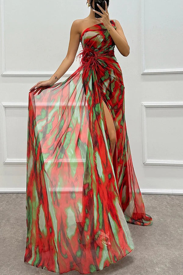 Stella & Grace™ | Vivid Draped Dress