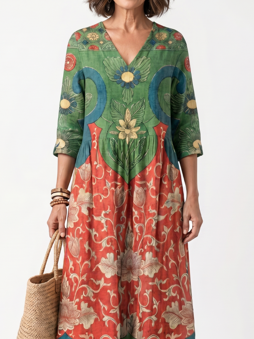 Indie midi dress