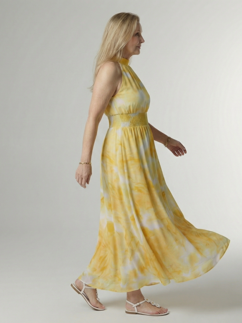 Sylin | Halterneck Midi Dress