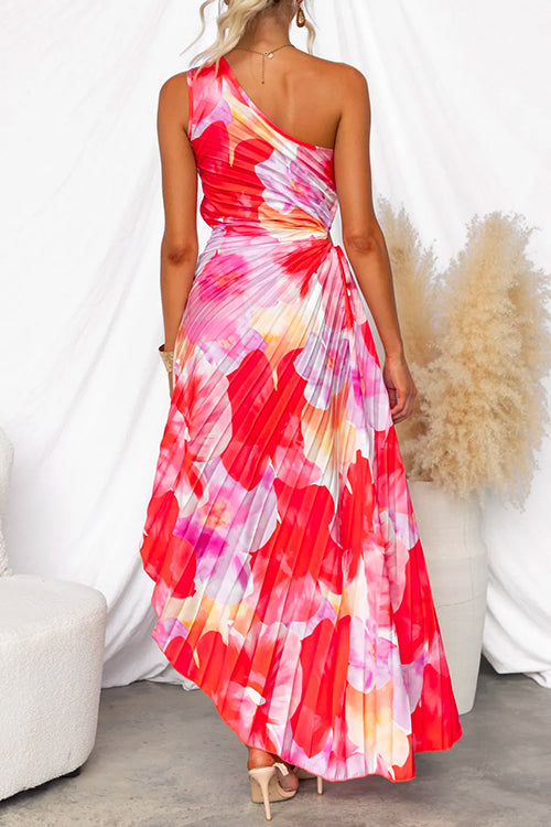 Stella & Grace™ | One-Shoulder Pleated Dress