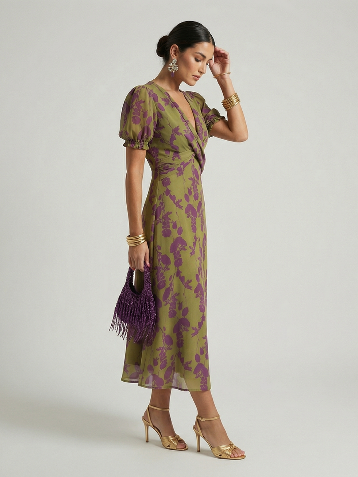 Harlow & Stone™ | Relaxed Floral Midi Dress