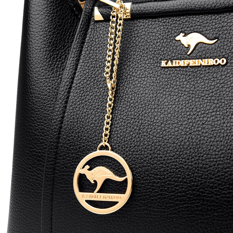 Women's Soft Leather Shoulder Bag