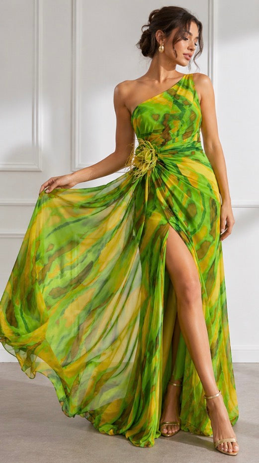 Stella & Grace™ | Vivid Draped Dress
