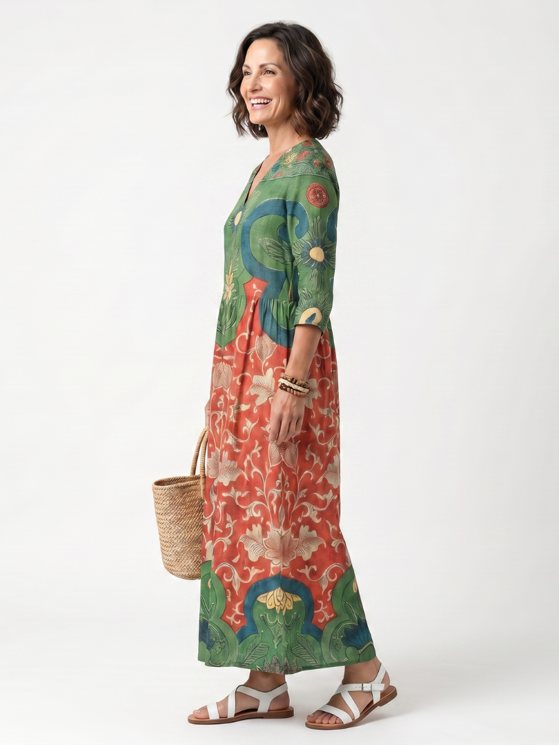 Indie midi dress
