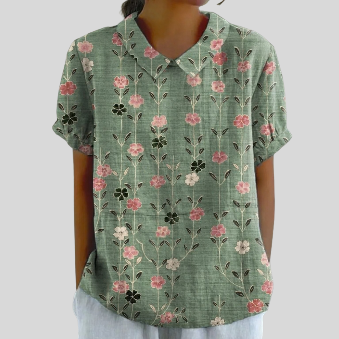 Elegant Floral Top