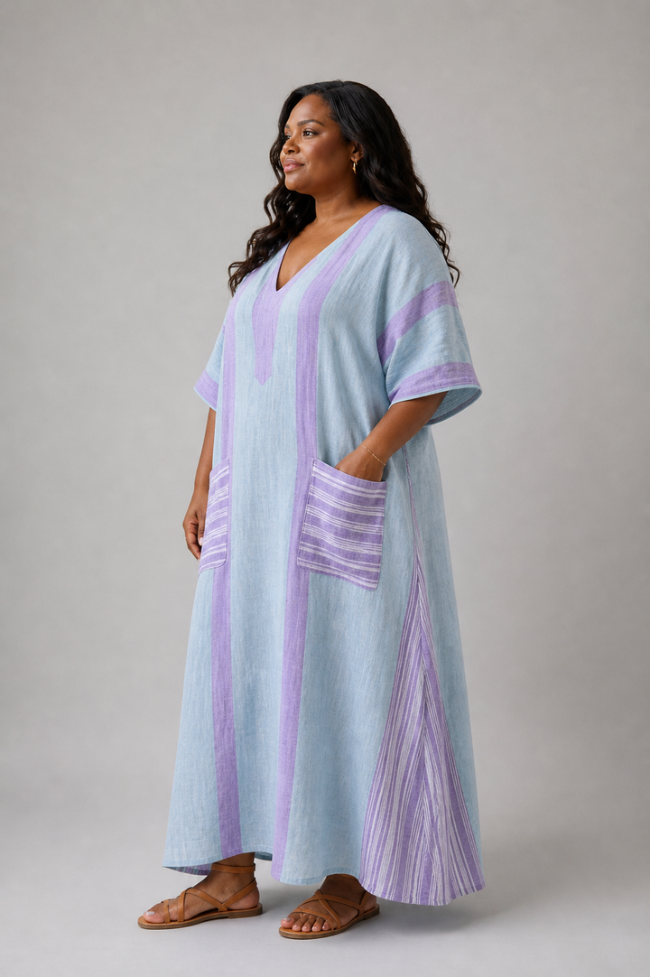 Orien | Pocket Light Flow Midi Dress