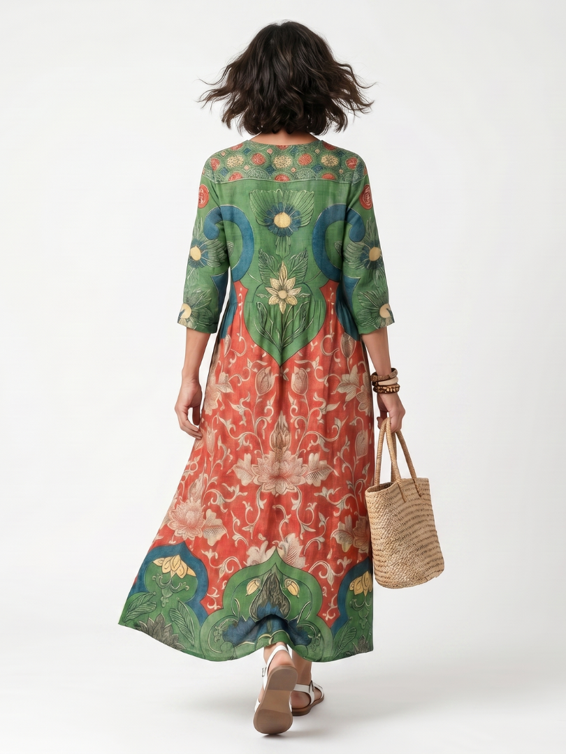 Indie midi dress