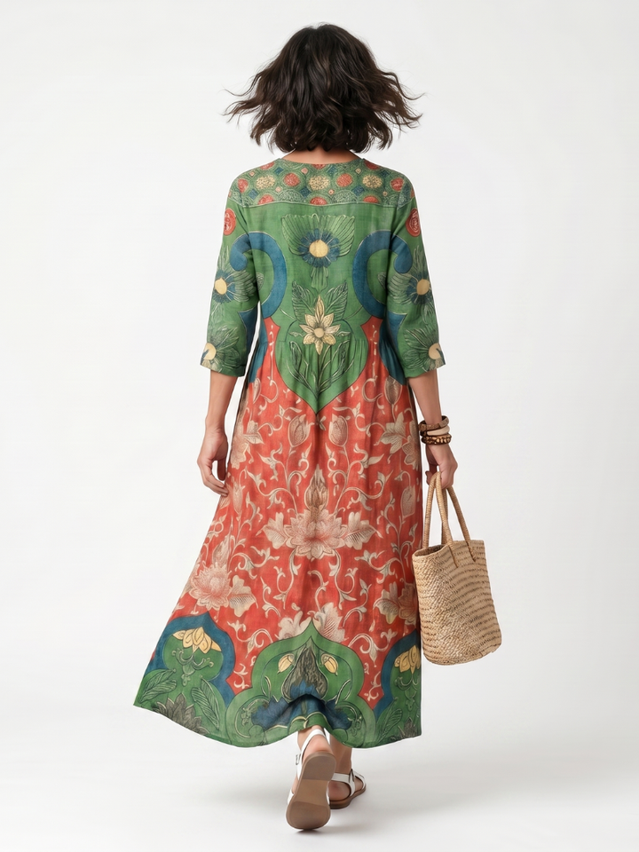 Indie midi dress