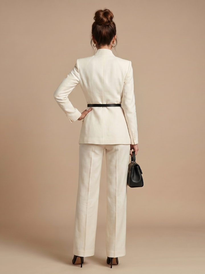 Delta | High Neck Tailored Jacket