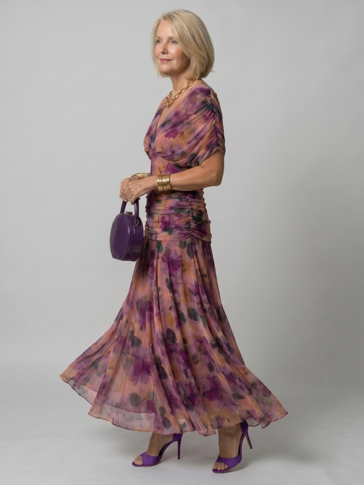 Stella & Grace™ | Off-Shoulder Midi Dress