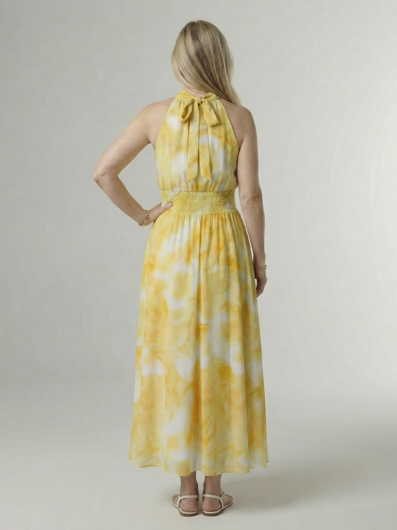Sylin | Halterneck Midi Dress