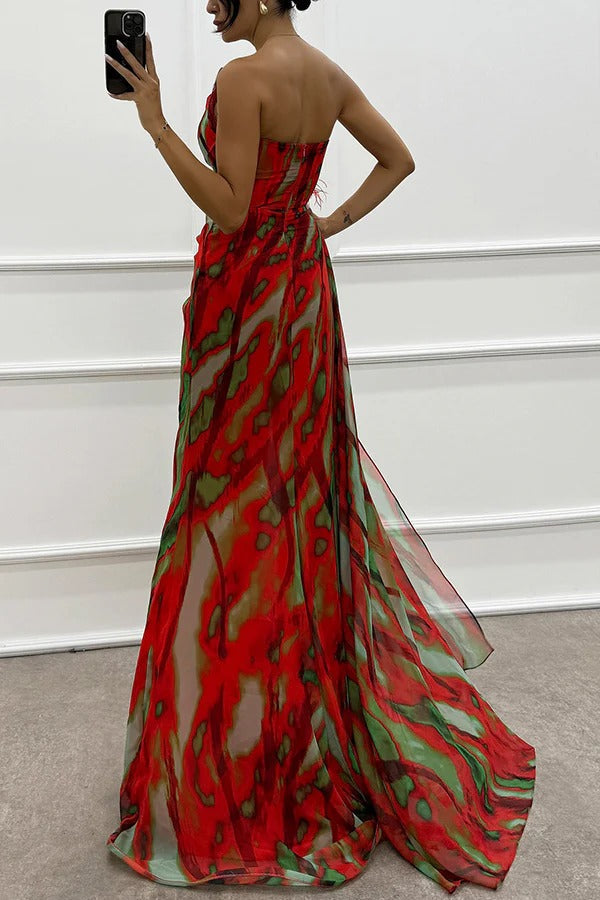 Stella & Grace™ | Vivid Draped Dress