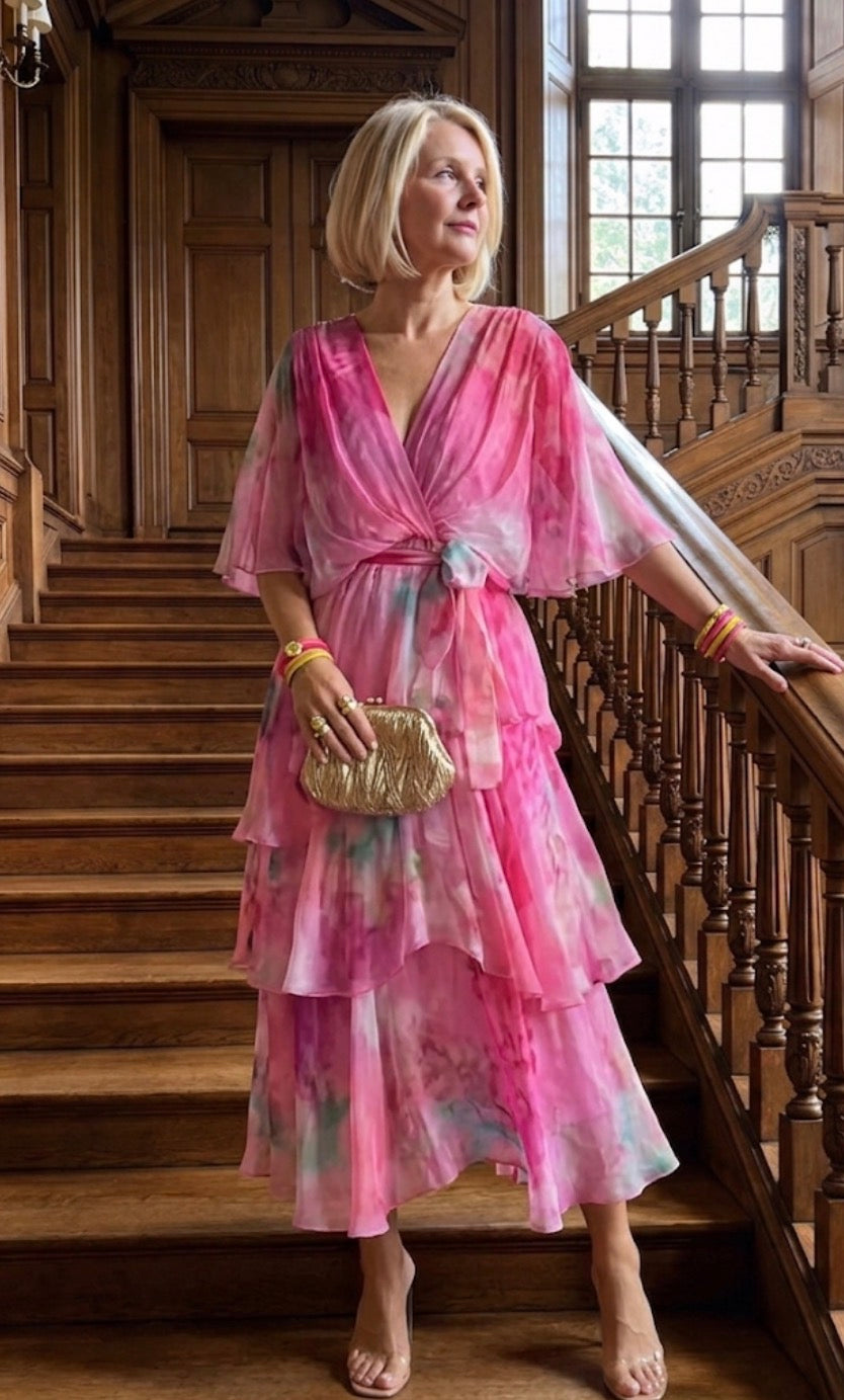 Stella & Grace™ | Layered Floral Sun Dress