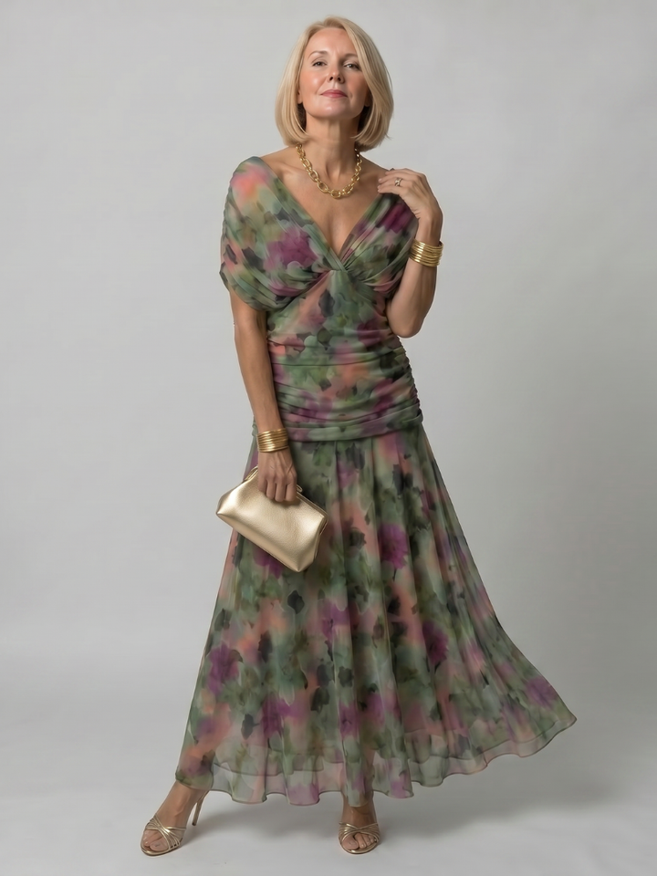 Stella & Grace™ | Off-Shoulder Midi Dress