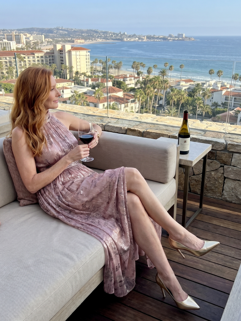 Imogen | Sleeveless Textured Midi Dress