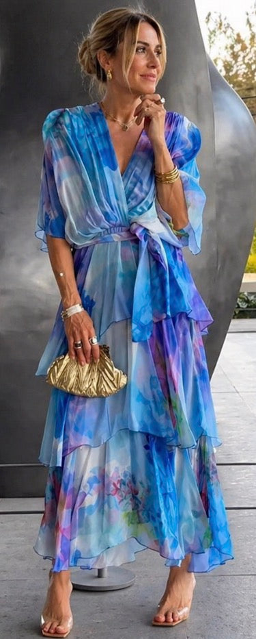Stella & Grace™ | Layered Floral Sun Dress