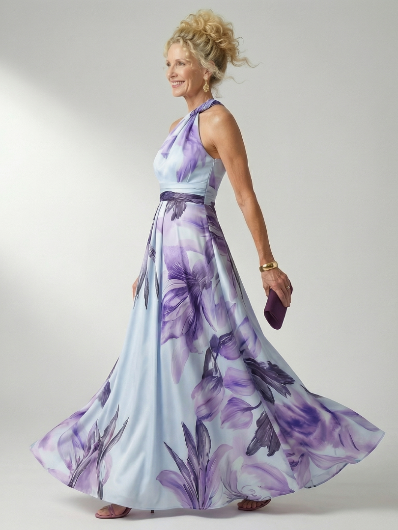 Amiel | Lightweight Floral Maxi Dress