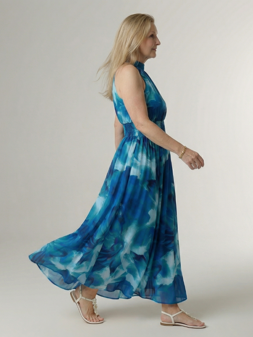 Sylin | Halterneck Midi Dress