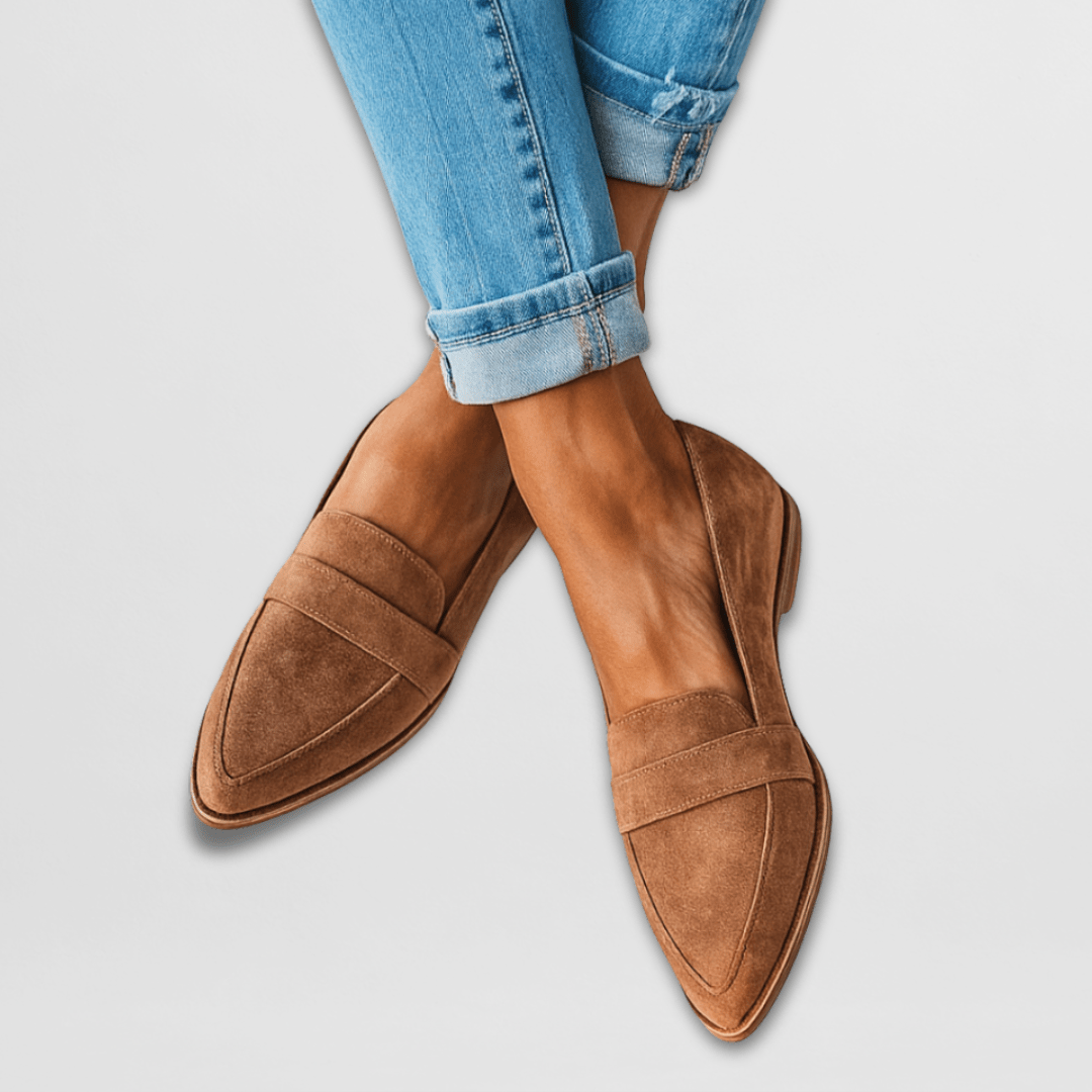 Helen | Soft Vegan Suede Orthopedic Slippers