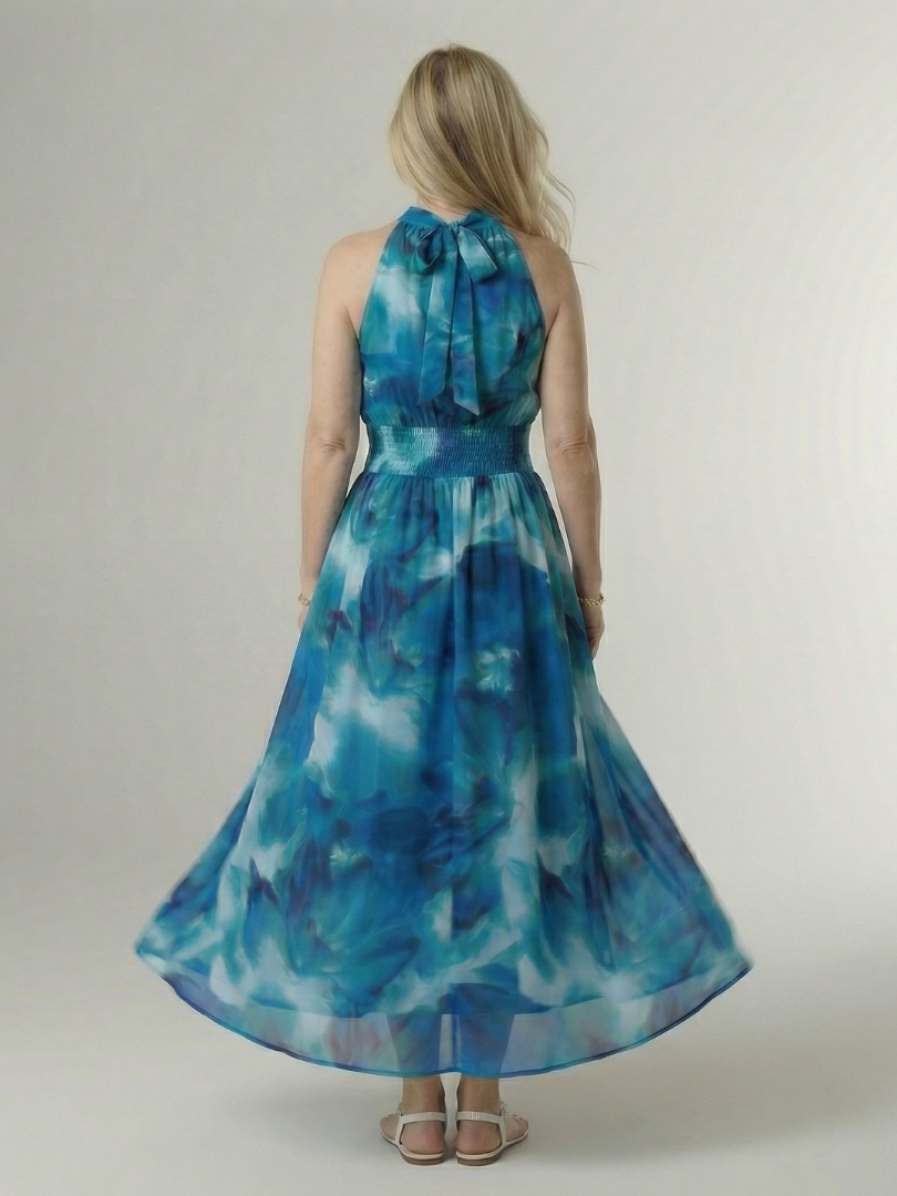 Sylin | Halterneck Midi Dress