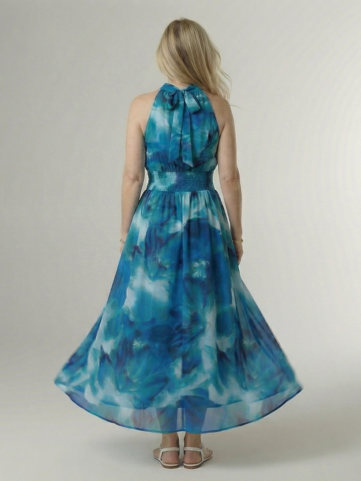Sylin | Halterneck Midi Dress