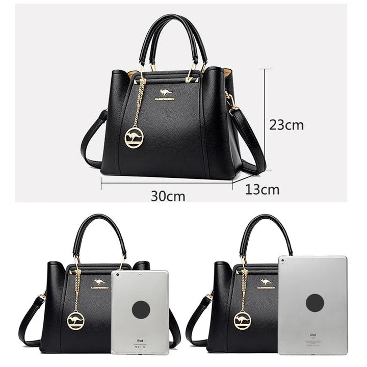 Women's Soft Leather Shoulder Bag