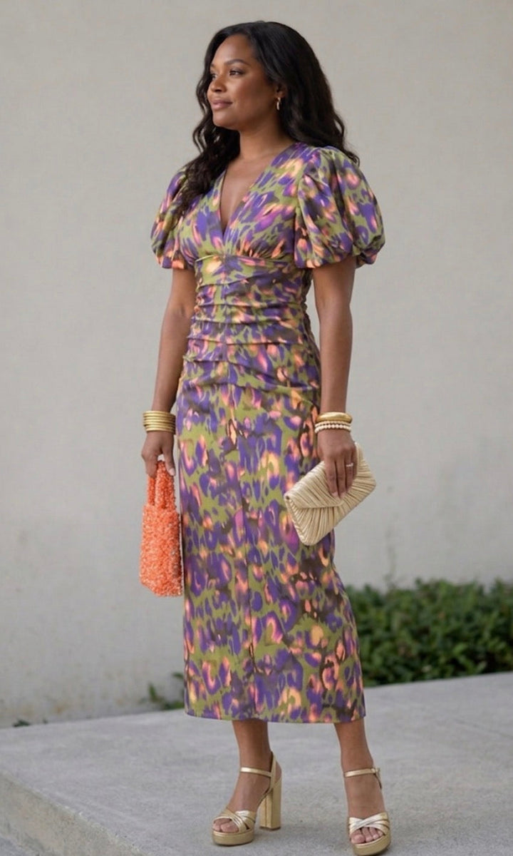 Stella & Grace™ | Balloon Sleeve Dress