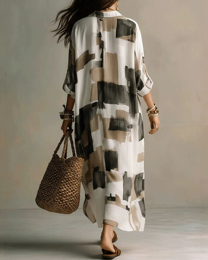Beatrice | Long Painted Shirt