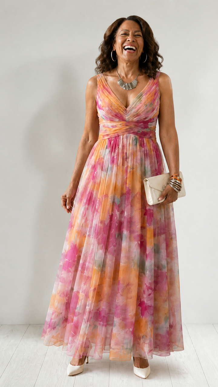 Stella & Grace™ | Soft Wrap Maxi Dress
