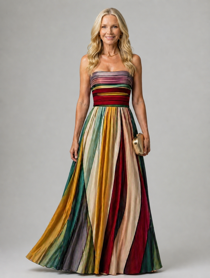 Harlow & Stone™ | Effortless Strapless A-Line Dress