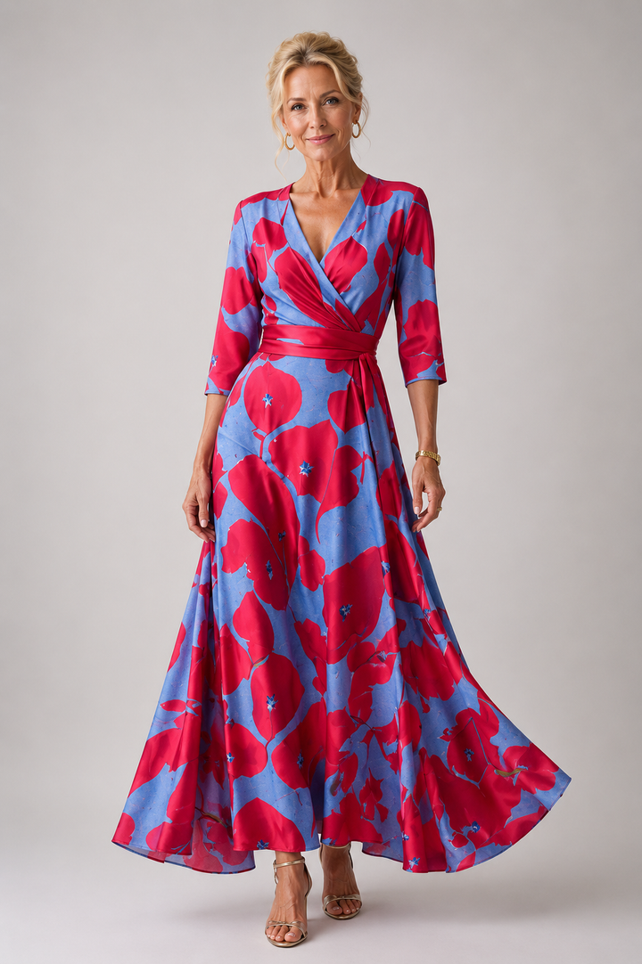 Stella & Grace™ | V-Neck Everyday Comfortable Dress