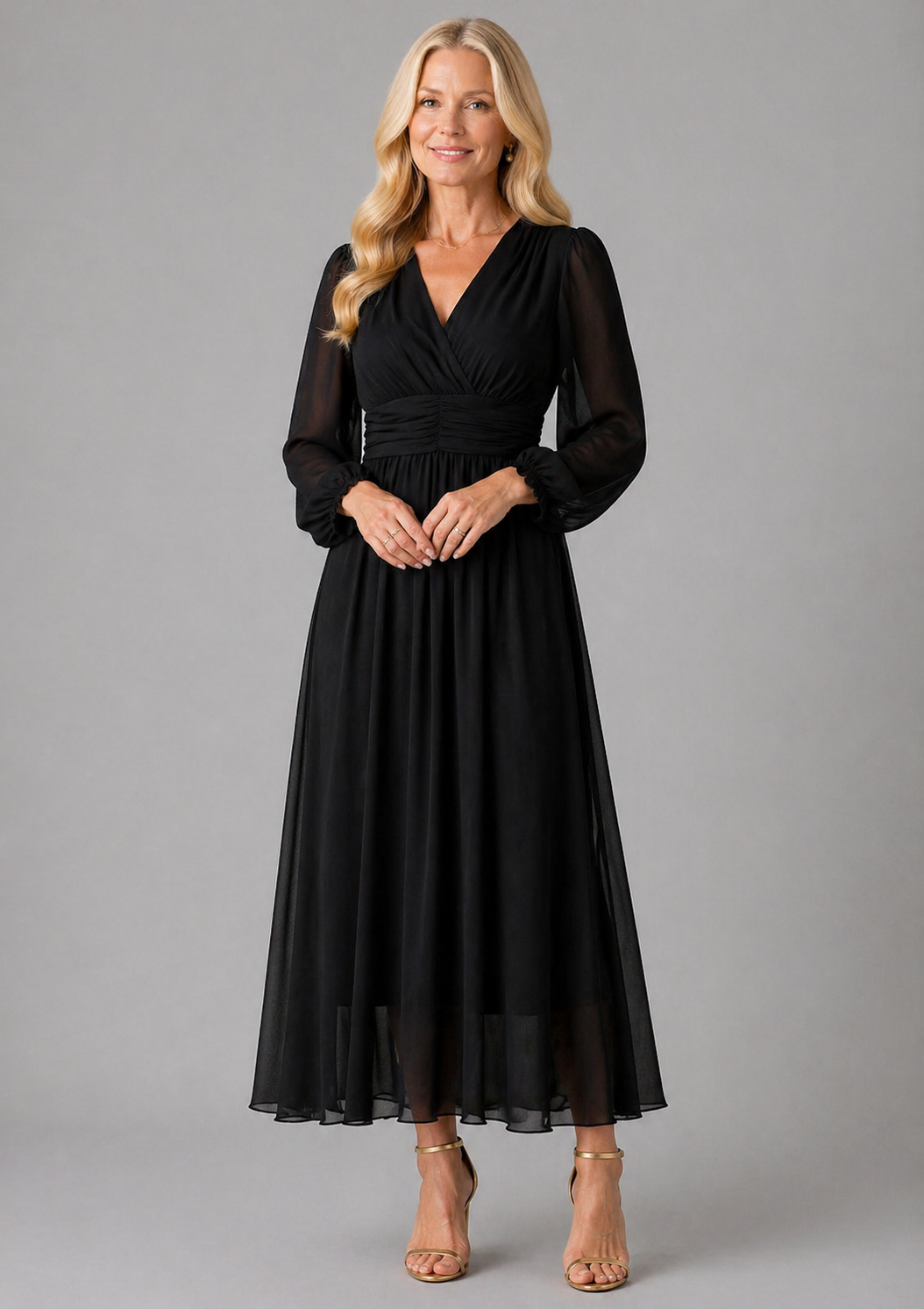 Stella & Grace™ | Elegant Wrap Dress