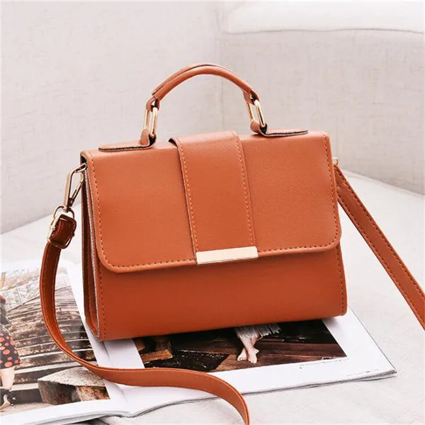 Chic Retro Crossbody Bag for Women | High-Quality Faux Leather