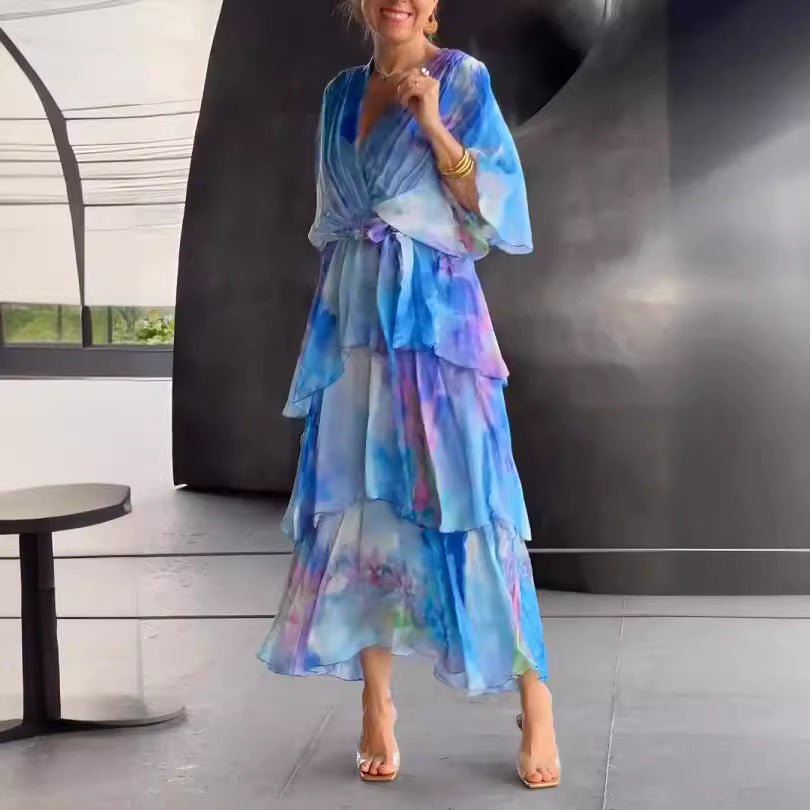 Stella & Grace™ | Layered Floral Sun Dress