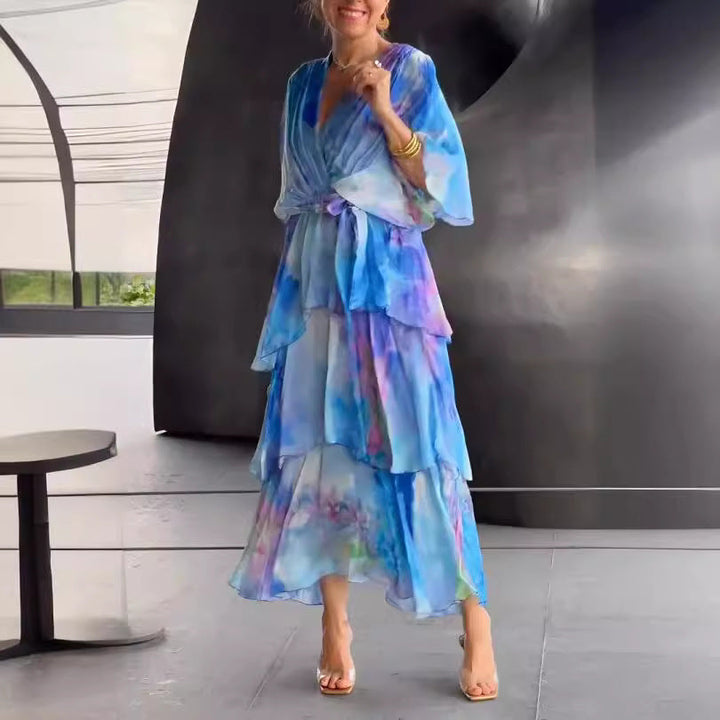 Stella & Grace™ | Layered Floral Sun Dress