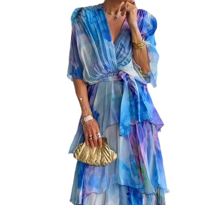 Stella & Grace™ | Layered Floral Sun Dress