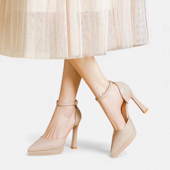 Evette™ | Leather Heels